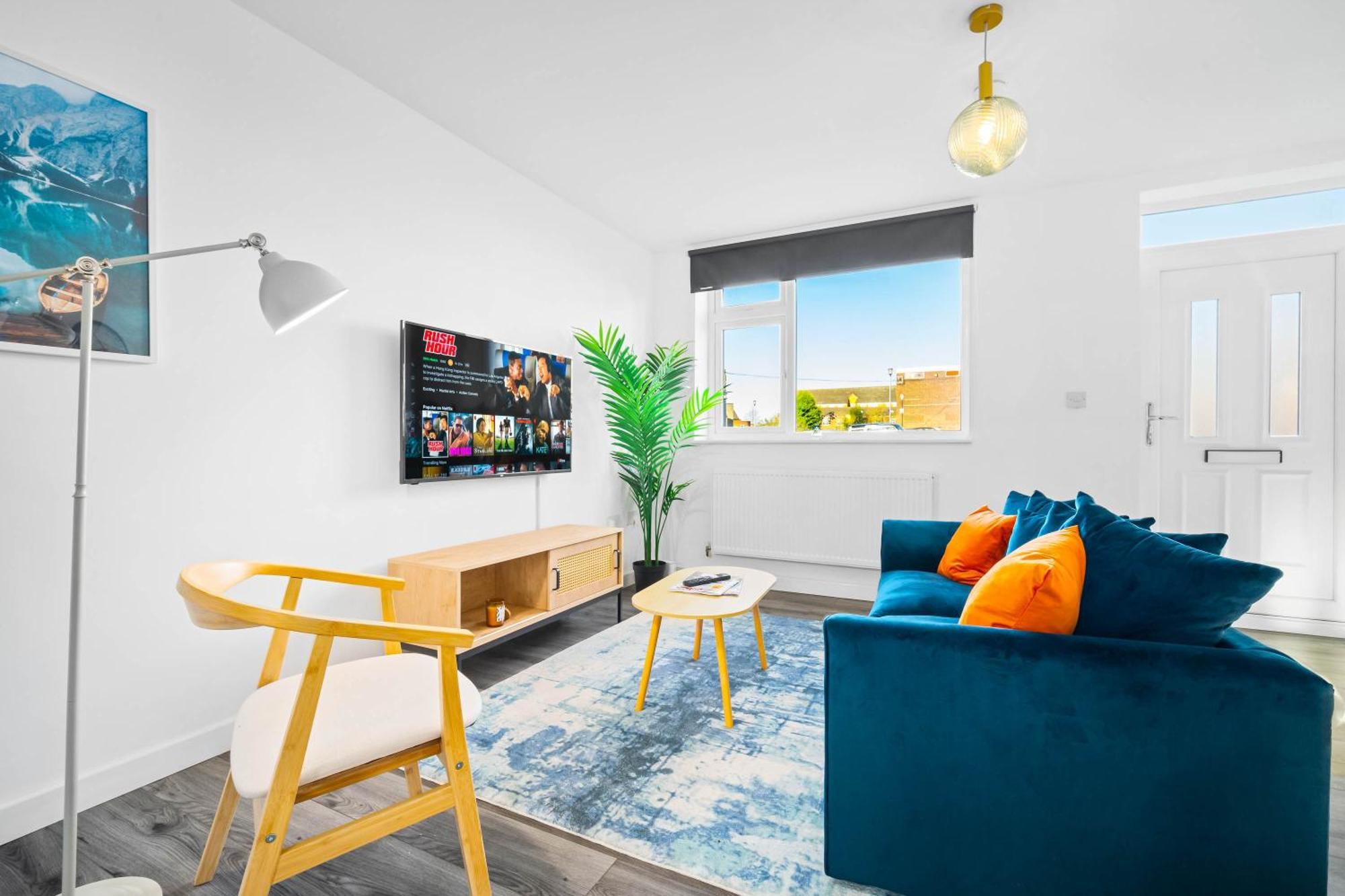 Modern Apartment - Cradley Heath - Top Rated - Netflix - Wifi - 1Mh Smethwick Buitenkant foto