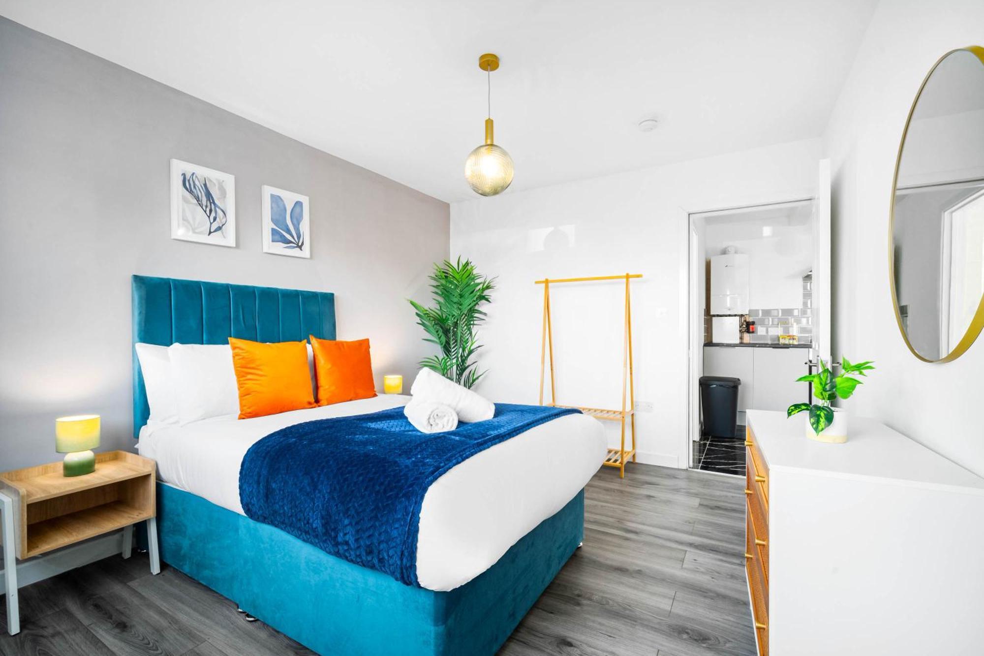 Modern Apartment - Cradley Heath - Top Rated - Netflix - Wifi - 1Mh Smethwick Buitenkant foto